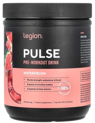 Legion Pulse, предтренировочный напиток watermelon