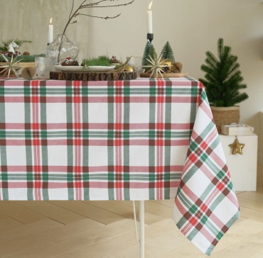 Скатерть Этель Holiday decoration 7182044 220x149 см, хлопок, 1 шт