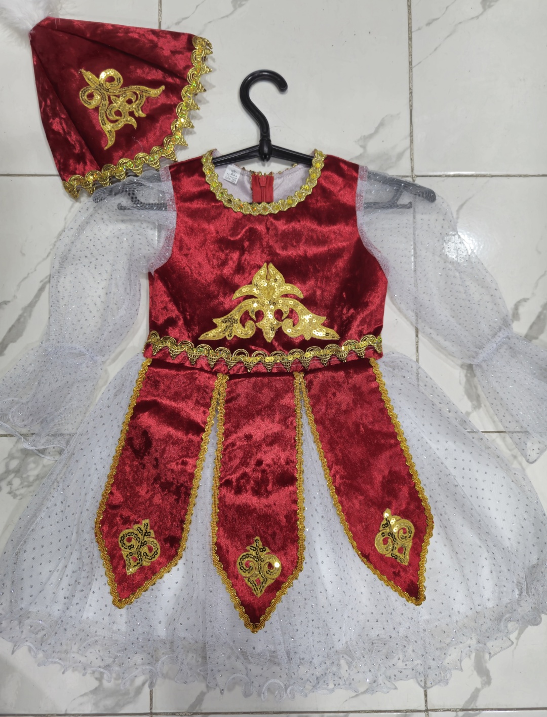 Национальный костюм FASHION красный