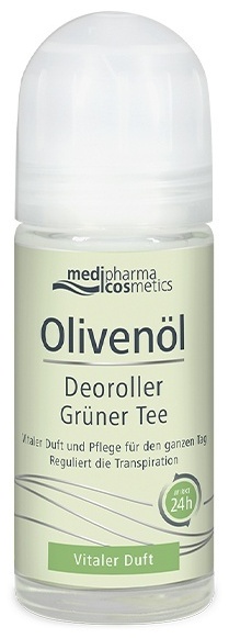 Medipharma cosmetics Olivenol Зеленый чай дезодорант для женщин 50 мл