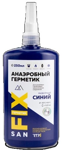 Герметик RTP 40750, цвет синий 250 мл