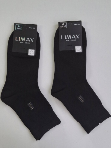 Носки LIMAX 2 пары черный 39-41