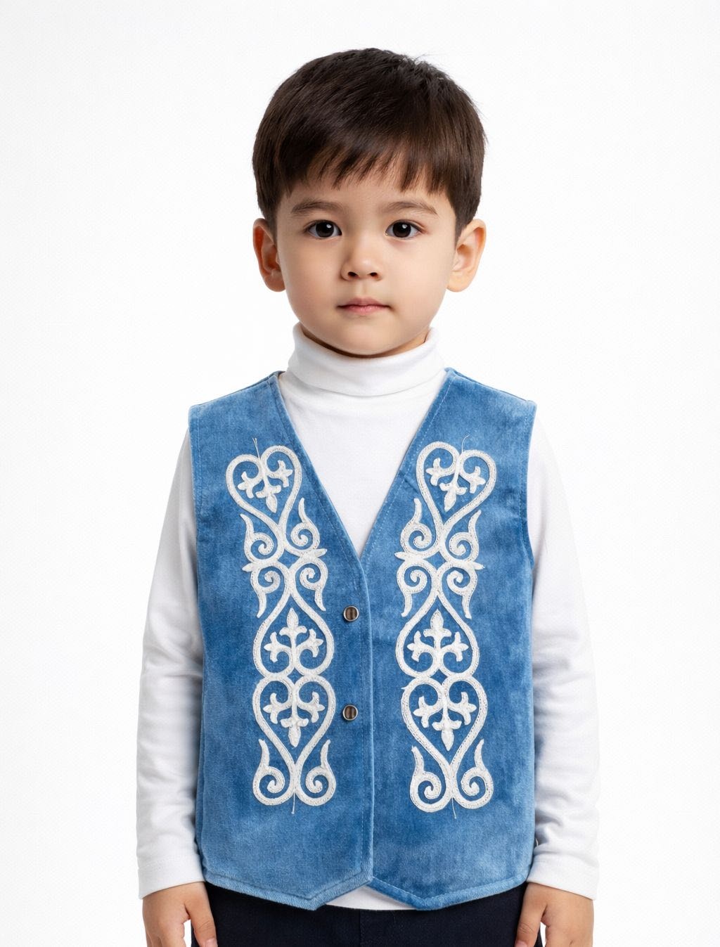 Национальный костюм Fashion collection голубой
