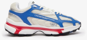 Кроссовки LACOSTE белый, синий