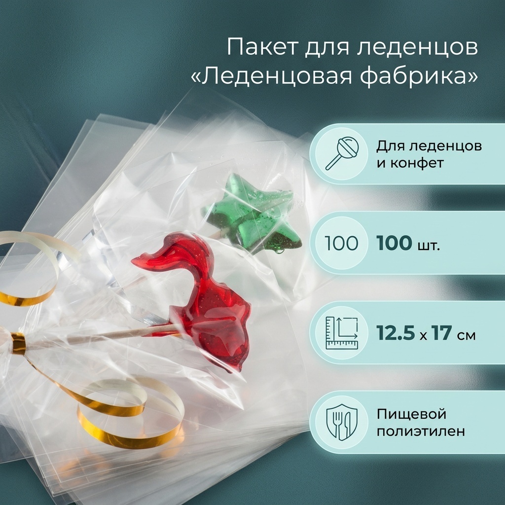 Леденцовая фабрика пакет 3032353 для хранения продуктов