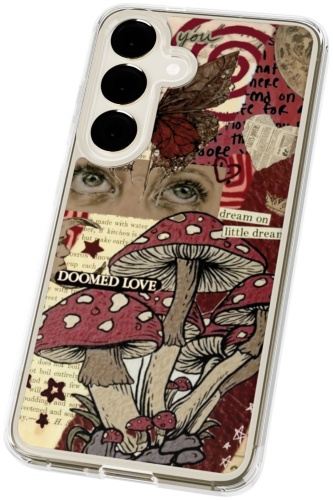 Чехол Mcover для Samsung Galaxy S24 рисунок