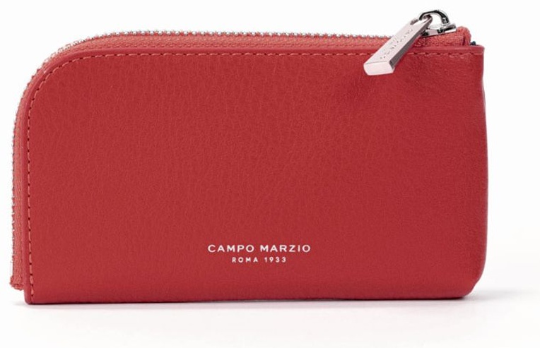 Ключница Campo Marzio London Keychain Cherry Red-Fuchsia, COS041005203 14x8x2 натуральная кожа 1 шт