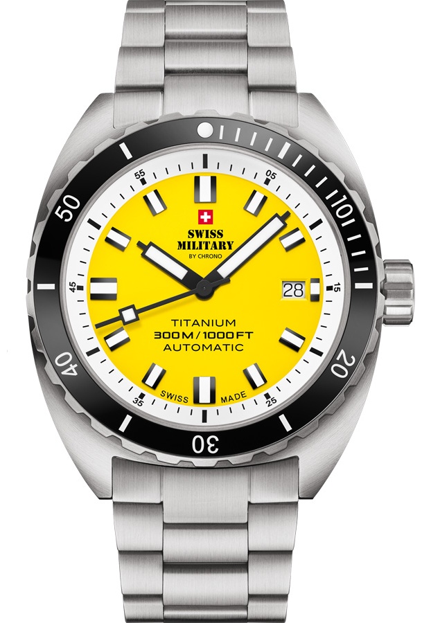 Механические Swiss Military by Chrono SMA34100.05 титан