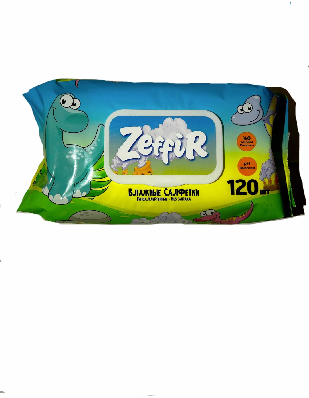 Влажные салфетки ZEFFIR 127282828 120 шт