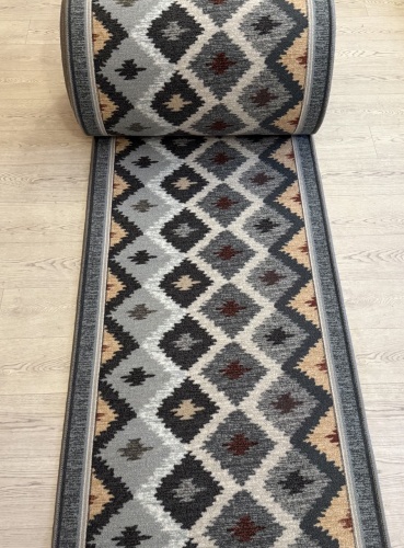 Ковровая дорожка Carpets Vitebsk короткий ворс, полипропилен, войлок, 80 см x 6 м