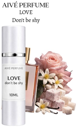 Aivé perfume LOVE don't be shy духи PARFUM 10 мл, для женщин