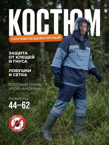 Повседневный костюм синий