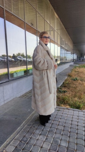 Шуба Ivy angel бежевый