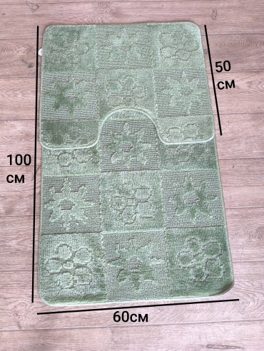 Комплект ковриков 30452293_725347921 100x60 см, полипропилен