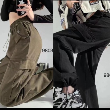 Карго FASHION черный