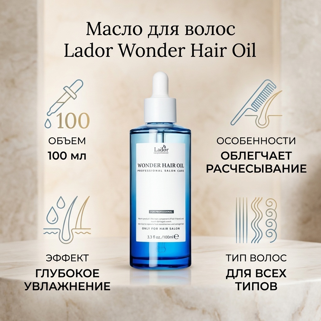 Lador Wonder Hair Oil масло 100 мл