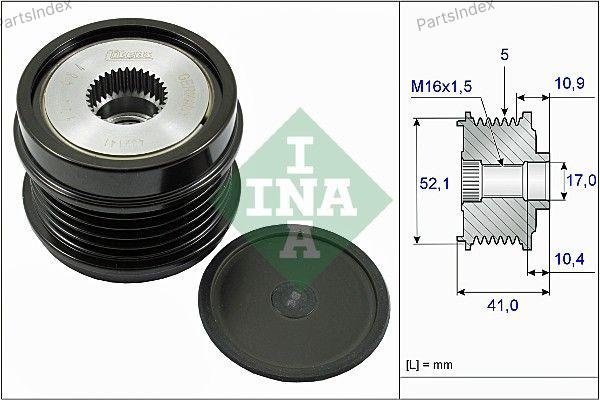 INA шкив генератора 535027210