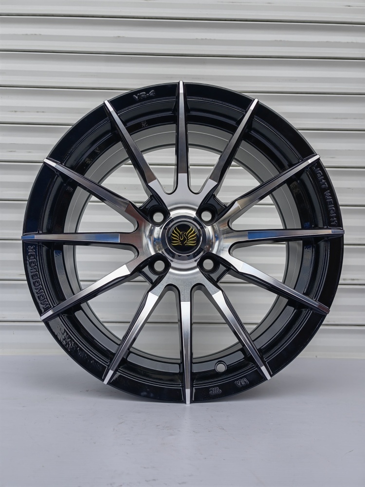 Rainbow Dance 3367uu 6.5x15/4x100 D67.1 ET35 4 диска черный, серебристый