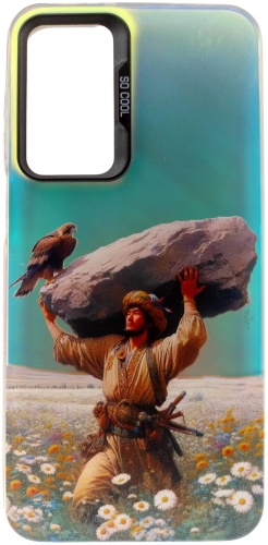 Чехол для Xiaomi Redmi Note 11 голубой