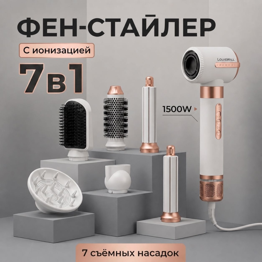 LouisWill LW-07 стайлер белый
