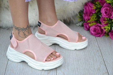 Босоножки GLAMOUR розовый
