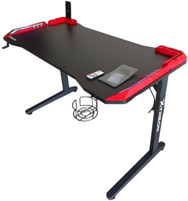 Стол компьютерный XTREON XTREON, 120х60x74.5 см, черный, красный