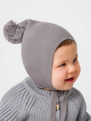 Шапка Amarobaby AB-OD23-PLN16/11-46 серый 46, 48