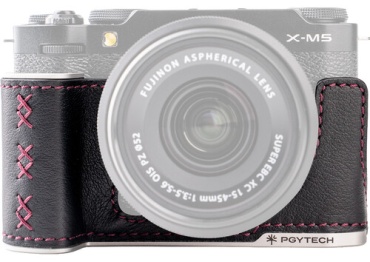 Чехол PGYTECH P-CB-543 Leather Camera Case для FUJIFILM X-M5 черный