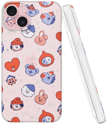 Чехол Mcover для Apple iPhone 15 рисунок