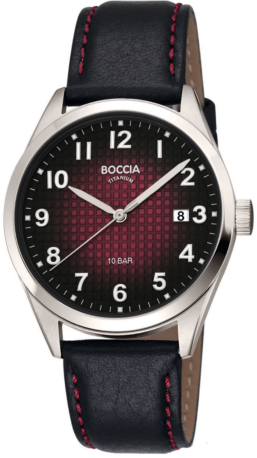 Кварцевые Boccia Titanium 3682-03 титан