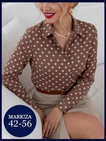 Блузка MARK!ZA бежевый
