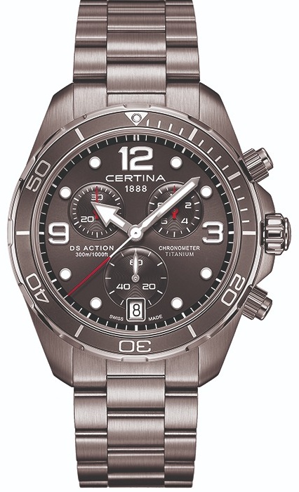 Кварцевые Certina C032.434.44.087.00 титан