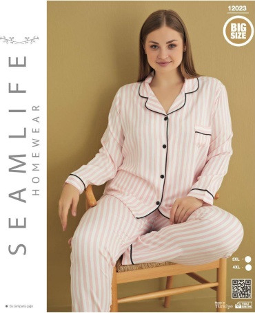 Комплект Seamlife черный, розовый