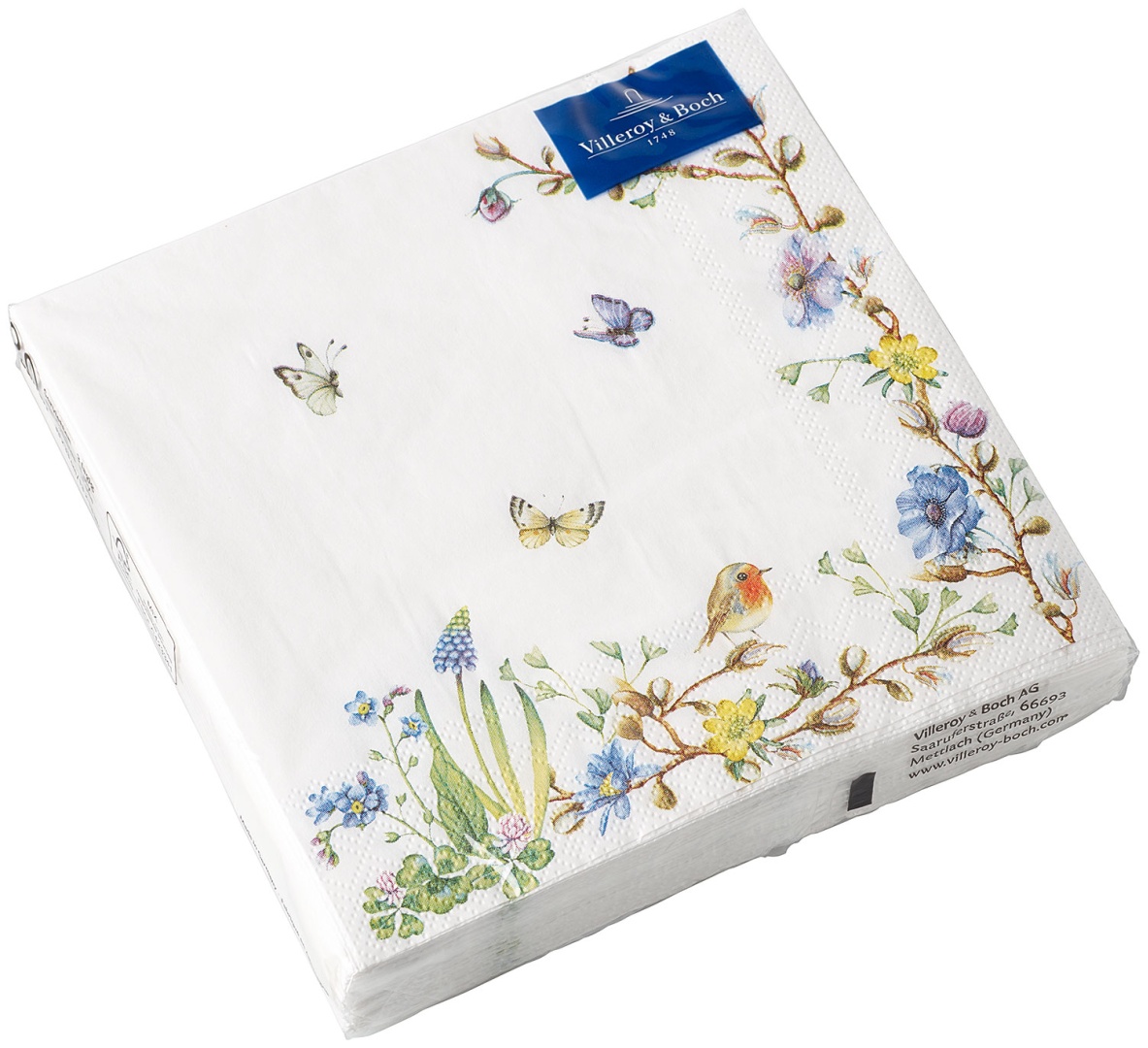 Бумажные салфетки Villeroy&Boch Цветочные усики 20 шт