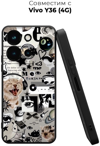Чехол для Vivo Y36 рисунок