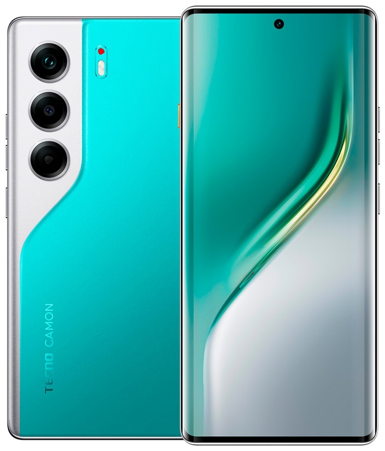 Смартфон TECNO CAMON 40 Pro 8 ГБ/256 ГБ зеленый