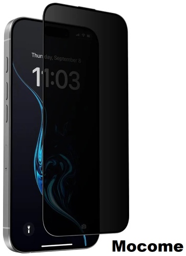 Стекло Mocome для Apple iPhone 14 Pro Max черный