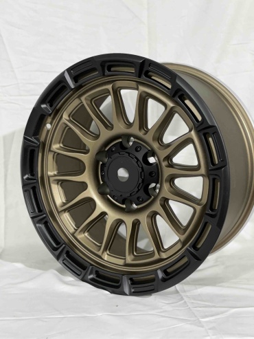 XF 054 8.5x17/6x139.7 D110.1 ET0 4 диска бронзовый, черный матовый