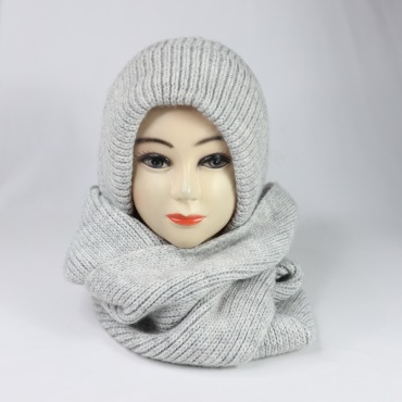 Шапка Fashion размер универсальный, серый