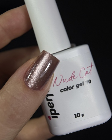 Iperfect гель-лак Nude cat 10 глянцевое 10 мл