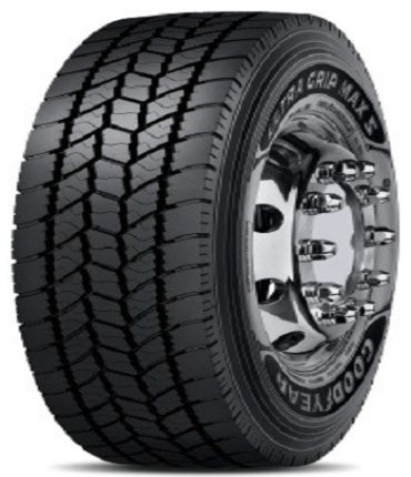 Goodyear Ultra Grip MAX S 385/65 R22.5 164 K рулевая ось без шипов