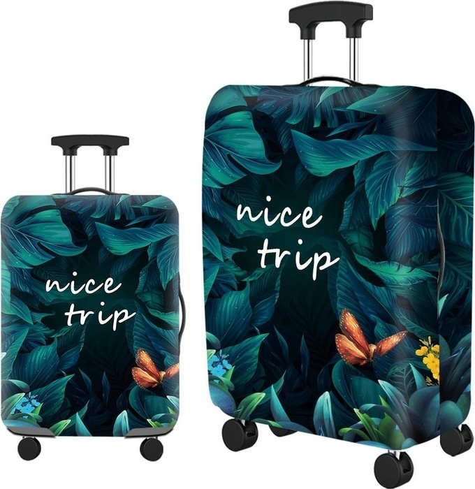 LUGGAGE COVER средний (до 80 л) зеленый