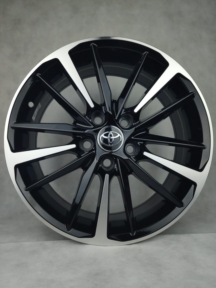 WHEELIO BK5342 6.5x16/5x114.3 D60.1 ET35 4 диска черный, серебристый