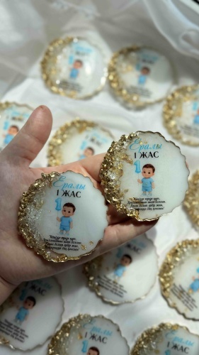 Бонбоньерка магнит 1 шт 7.5 см