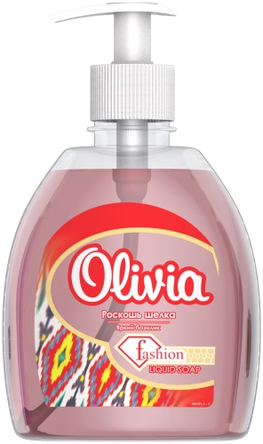 Жидкое мыло туалетное Olivia Роскошь шелка 500 мл