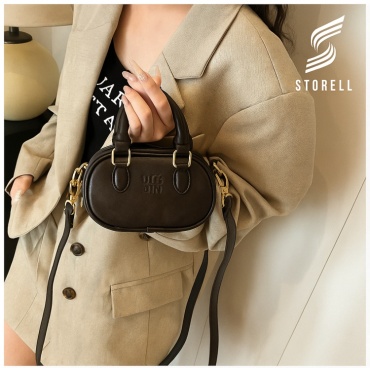 Мини-сумка Storell экокожа черный