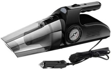 Автопылесос ручной SP-1007 черный 12 л черный