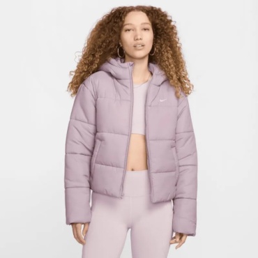 Зимняя куртка Nike Classic Puffer Violet Therma-FIT W фиолетовый