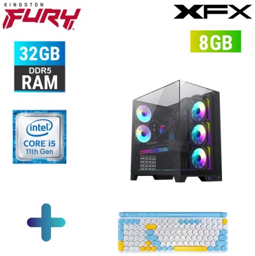 SEGURO COMP i5-11400F / RX 7600 / 32 Гб / SSD 1000 Гб / Win 11 Pro