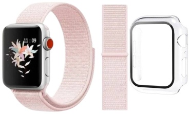 Ремешок MIRCASE для Apple Watch Series 10 розовый